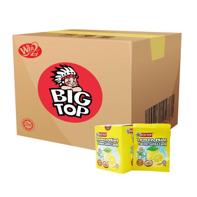 BIG TOP LEMON MINT FLAVOUR SALTED CANDY  